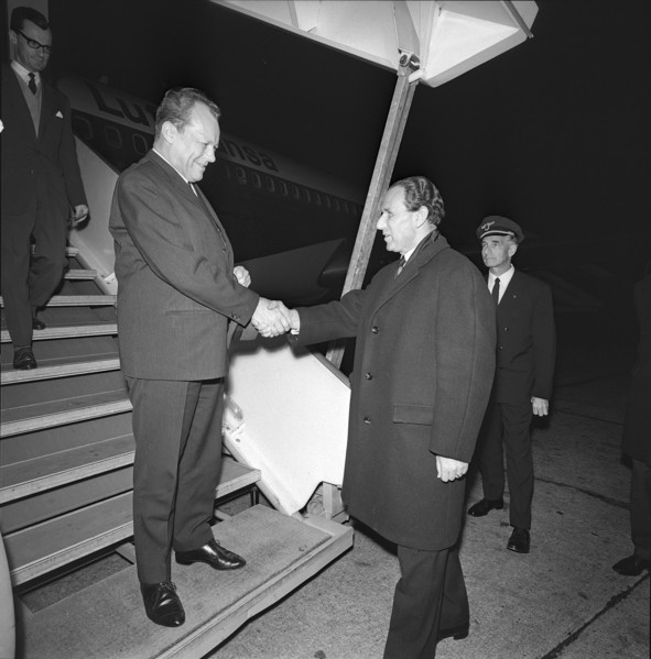 Willy Brandt, Ruprecht von Keller 1968