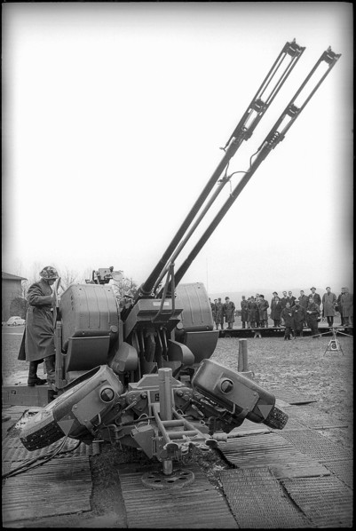 Antiaircraft gun, Emmen 1965