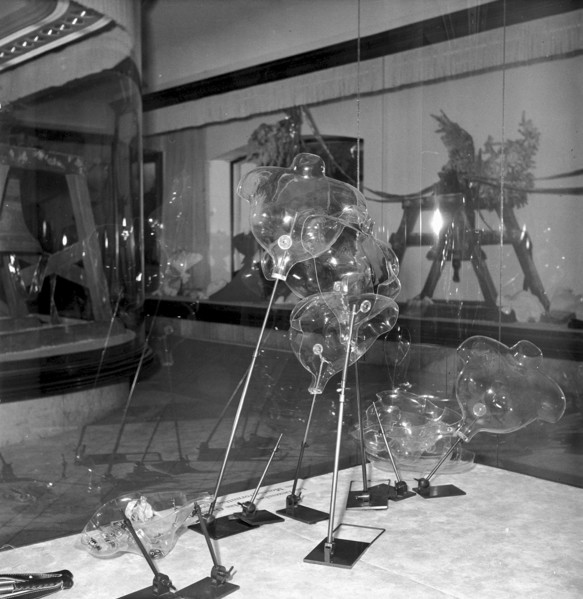 Vollèges VS. Ebauches SA, watchmaking industry workers finishing time. 1953