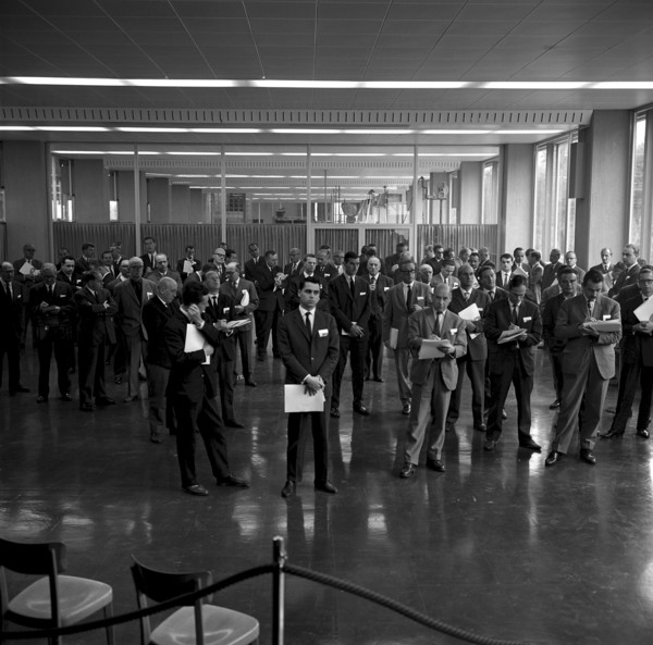 Opening of United Tobacco Factories Ltd, 1964