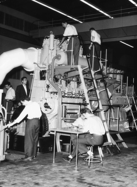 ETH Zurich: Machine Laboratory, 1955