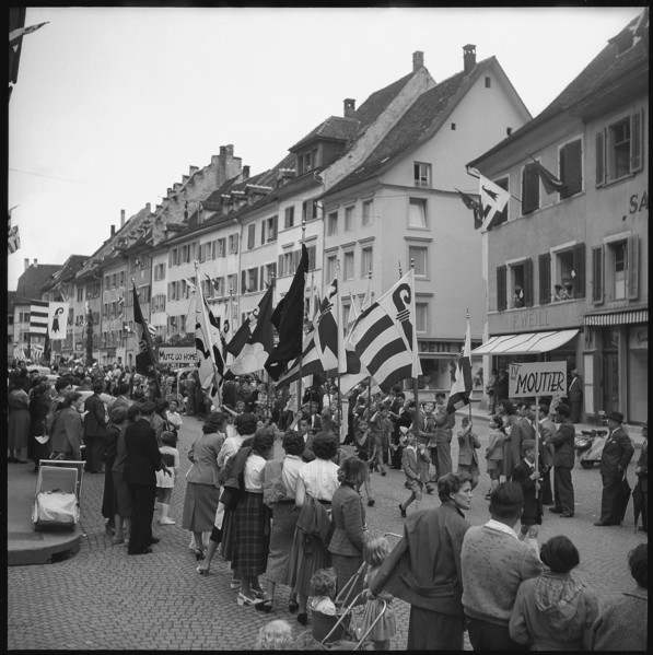 Jurassian Day in Delémont, 1954