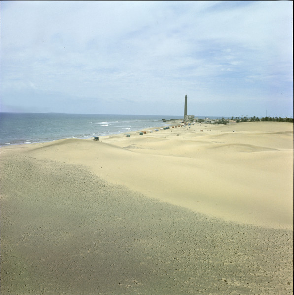 Beach on Tenerife 1970
