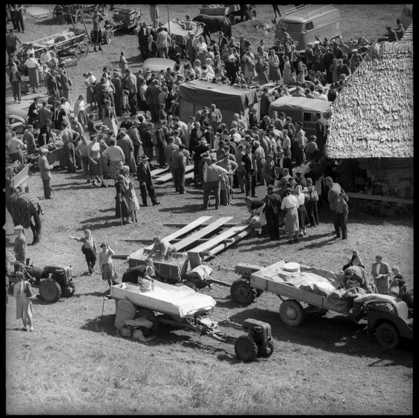 Cheese sharing in the Justistal, 1958