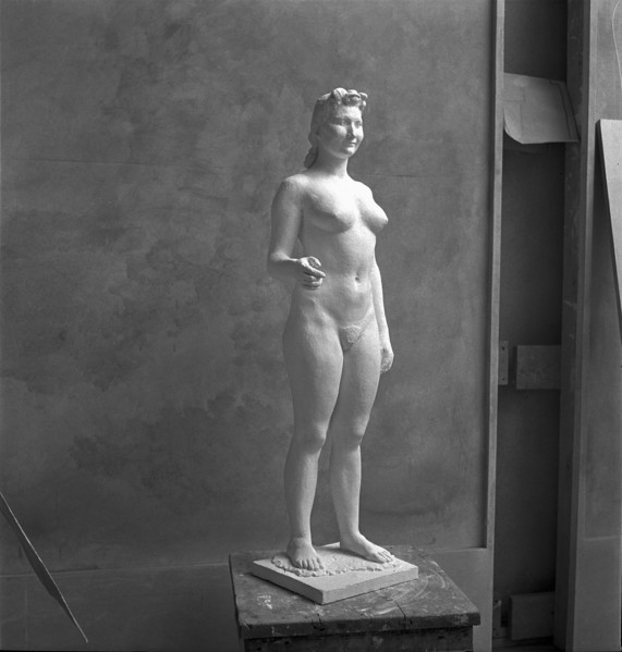 Female figure by Charles Bänninger