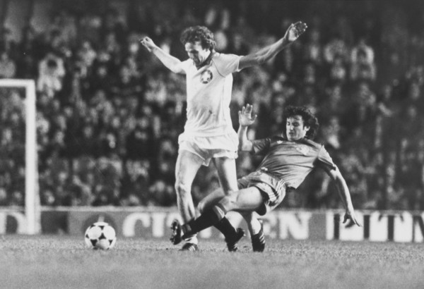 International match Spain  Switzerland 1982: René Botteron, Alonso