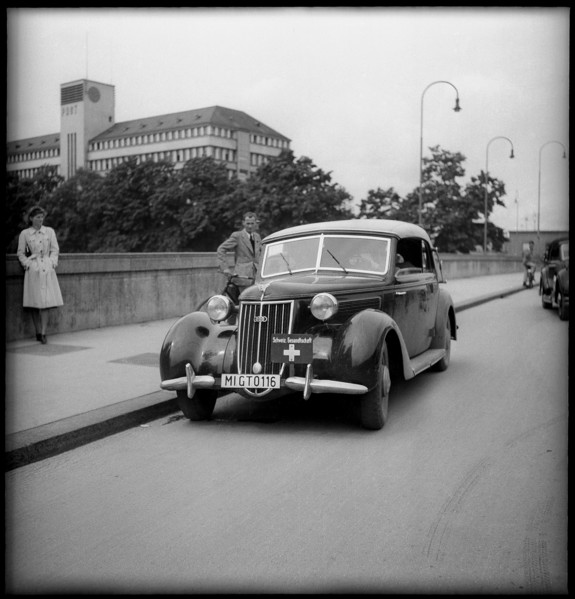 WW2: Diplomacy; Return of the Swiss Embassy from Berlin