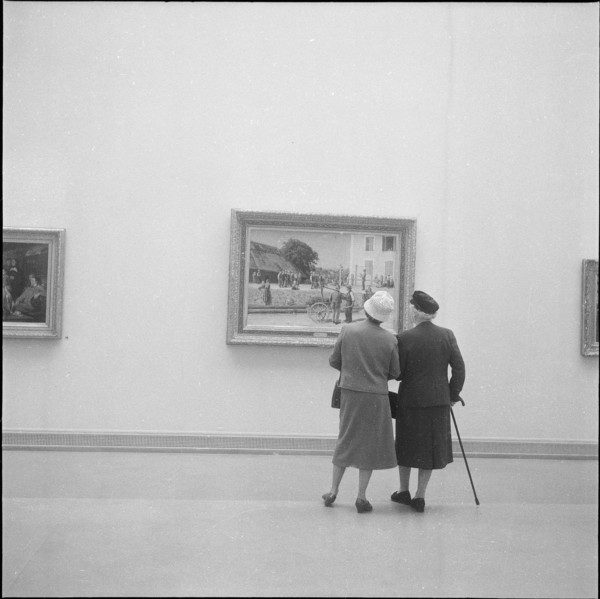 Albert Anker exhibition at the Kunstgewerbemuseum Bern 1960
