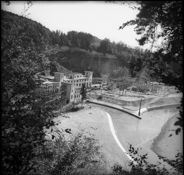 Hauterive power plant 1948