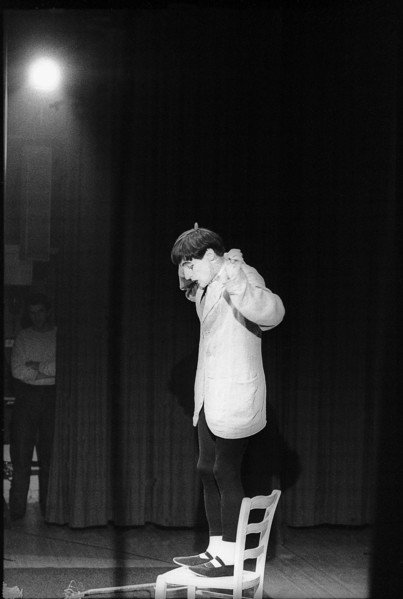 Dimitri in the Theater am Hechtplatz, 1961.