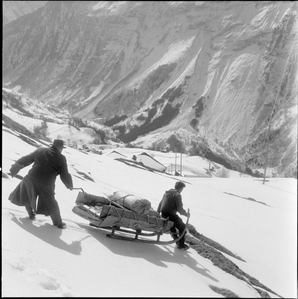 The 1000th donated bed by the Red Cross, 1956.