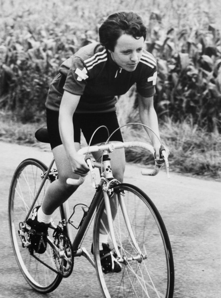 Angela Lüthi, 1976.