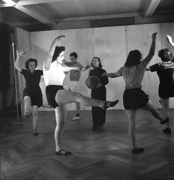 Gymnastics school, Zeltweg 1944.