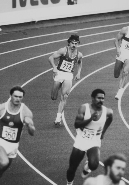 WC 1983 Helsinki, decathlon: Freimuth (360), Niklaus (714), Thompson (347).