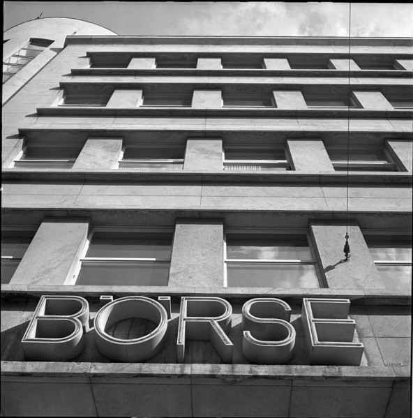 Zurich Stock Exchange, 1952.