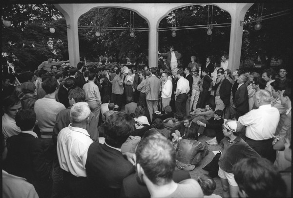 Zurich;  public discussion; 1968.