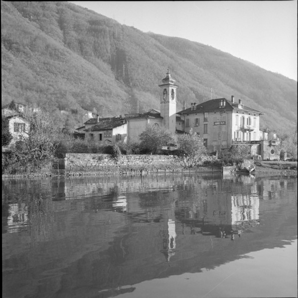 Bissone at lake Lugano; 1961.