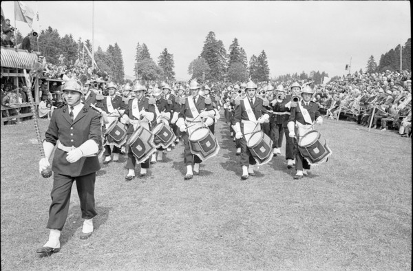 62nd Marché-Concours Saignelégier, parade, 1965.