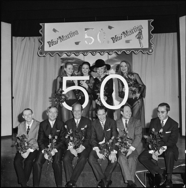 Pfui Martina,Theater am Hechtplatz, 1969.