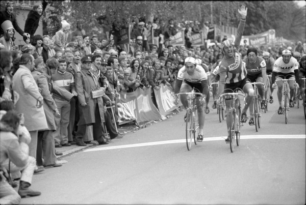 Züri-Metzgete 1975: Winner Roger de Vlaeminck.