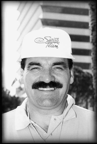 Olympic Games Barcelona 1992: Coach Jean-Pierre Egger.
