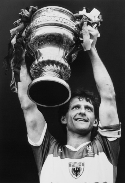 Cup winner 1985, FC Aarau: Rolf Osterwalder.