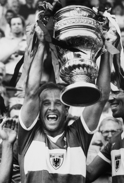 Cup winner 1985, FC Aarau: Walter Iselin.