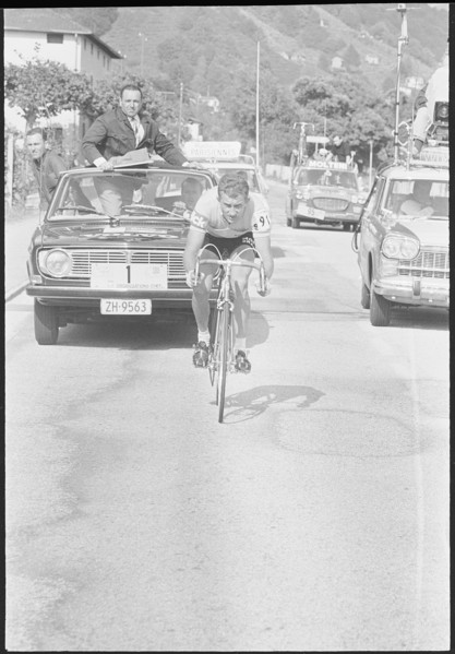 Tour de Suisse 1967: Tour director Joseph Vögeli.