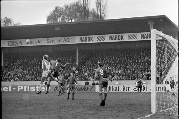 NLA 1967/68: GC Zurich - FC Basel.