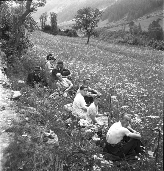 Segensonntag, blessed sunday in Kippel, 1942.