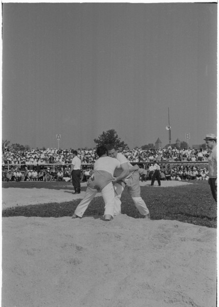 Wrestling event, Rapperswil 1969.