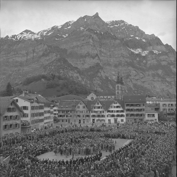 Glarus voter's meeting 1952.