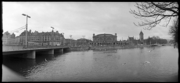Bahnhofquai Zurich 1956.