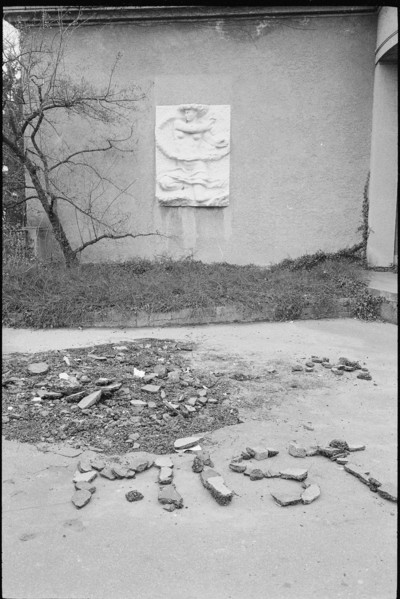 Anonymous attack on Kunsthalle Berne 1969.