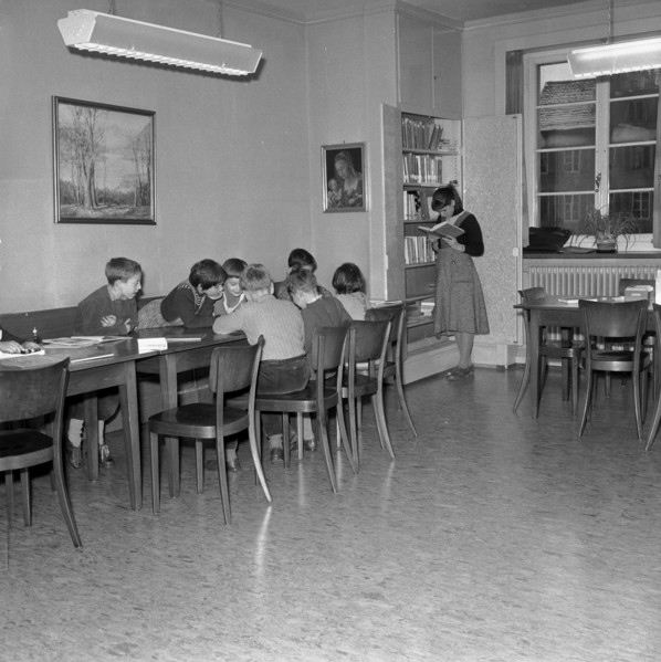 Leisure club operated by miss M. Schumacher, Zurich 1956.
