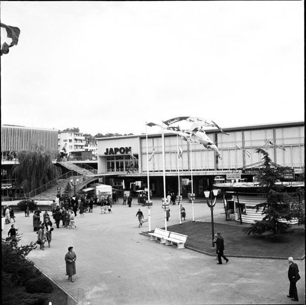 Building in Delémont, 1963.