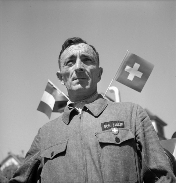 Swiss donation: help for France, 1945.