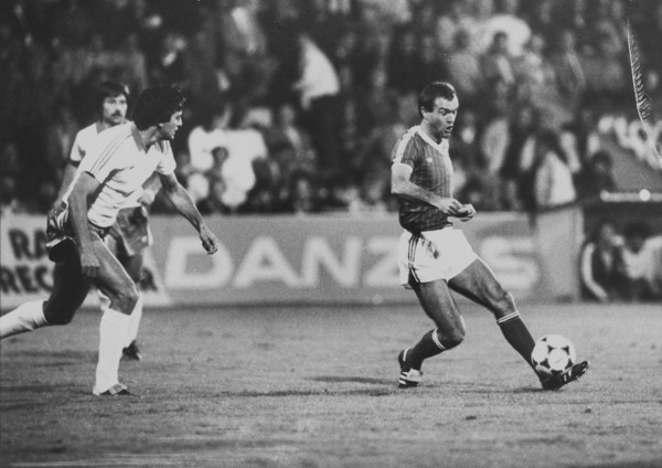 International match Switzerland - 1980; Ruedi Elsener.