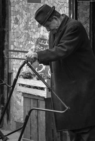 1975, Paris, Marais.