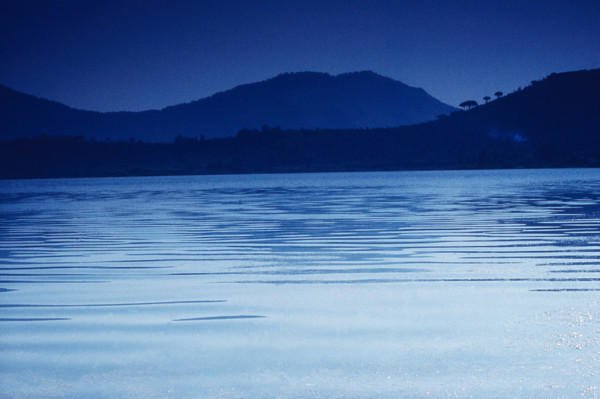 Nature, Italy, region of Campania, 1975 Lake Avernus.