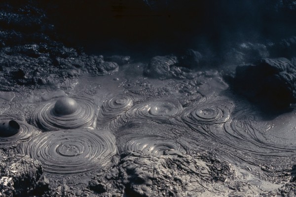 Nature, Italy, region of Campania, 1975 Solfatara of Pozzuoli.