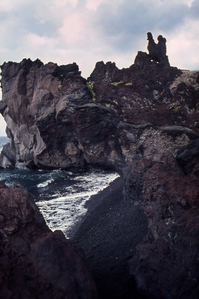 Nature, Italy, region of Sicilia 1975 Isole Eolie, Isola di Stromboli (Aeolian Islands, Stromboli