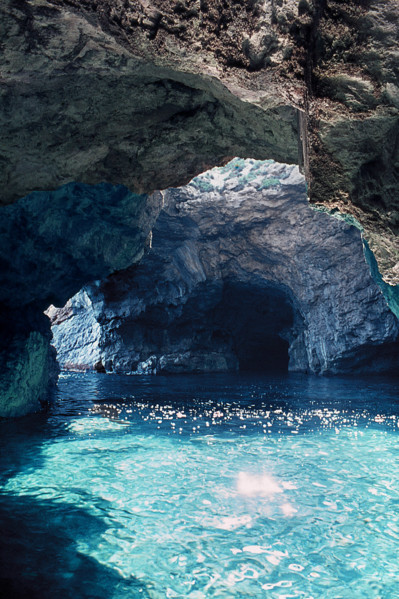 Nature, Italy, region of Sicilia 1975 Isole Egadi, Isola di Marettimo (Egadi Islands,  Marettimo
