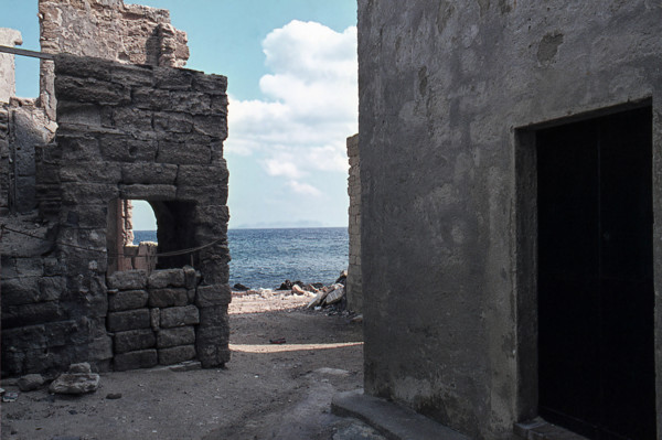 Nature, Italy, region of Sicilia 1975 Isole Egadi, Isola di Marettimo (Egadi Islands,  Marettimo