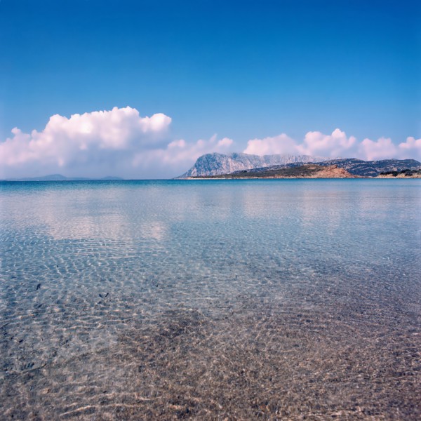 Nature, Italy, region of Sardegna 1975 Punta Coda Cavallo - Isola di Tavolara (Coda Cavallo Cape -