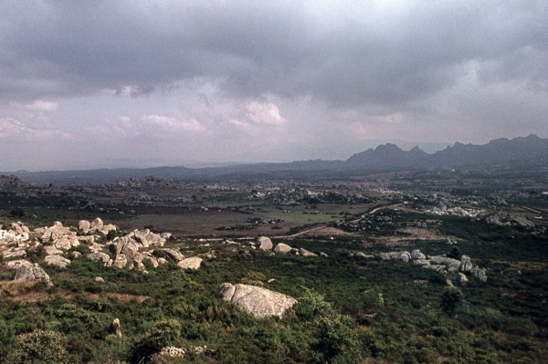 Nature, Italy, region of Sardegna 1975 Piana de Grandi Sassi - Valle della Luna (Plain of the Big