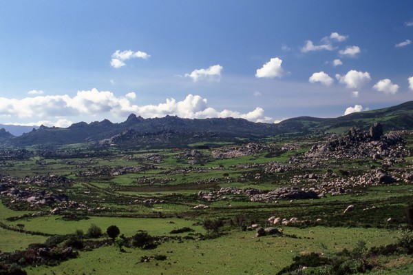 Nature, Italy, region of Sardegna 1975 Piana de Grandi Sassi - Valle della Luna (Plain of the Big