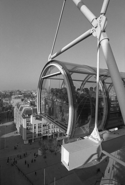 1976, Paris, Rive droite, Centre Pompidou, Beaubourg.