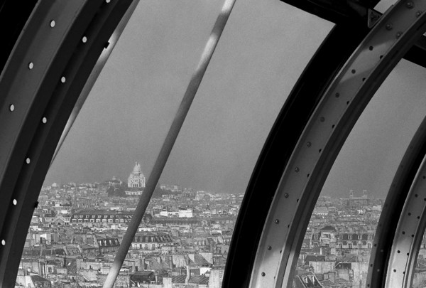 1976, Paris, Rive droite, Centre Pompidou, Beaubourg.
