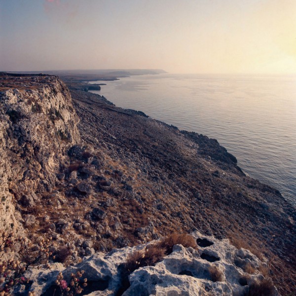 Nature, Italy, region of Puglia 1975 Costa del Salento (Salento coast).